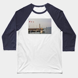 Garda Waterfront in North East Italy Baseball T-Shirt